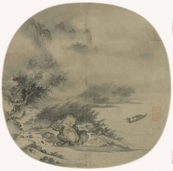 天天配资 宋·佚名《风雨归舟图》：一场被水墨凝固的生存寓言